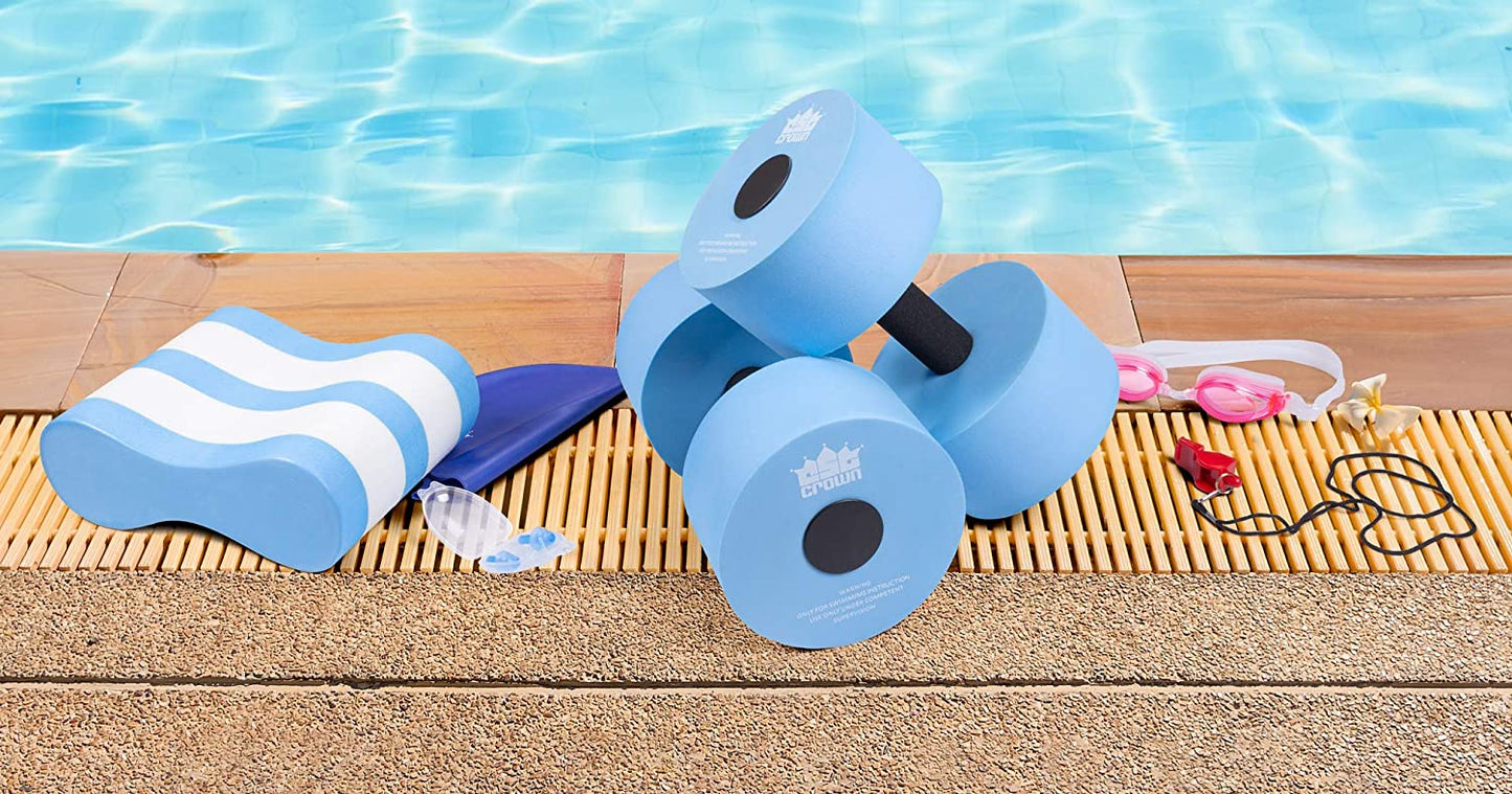 Set of Aqua Dumbbells Two-pack