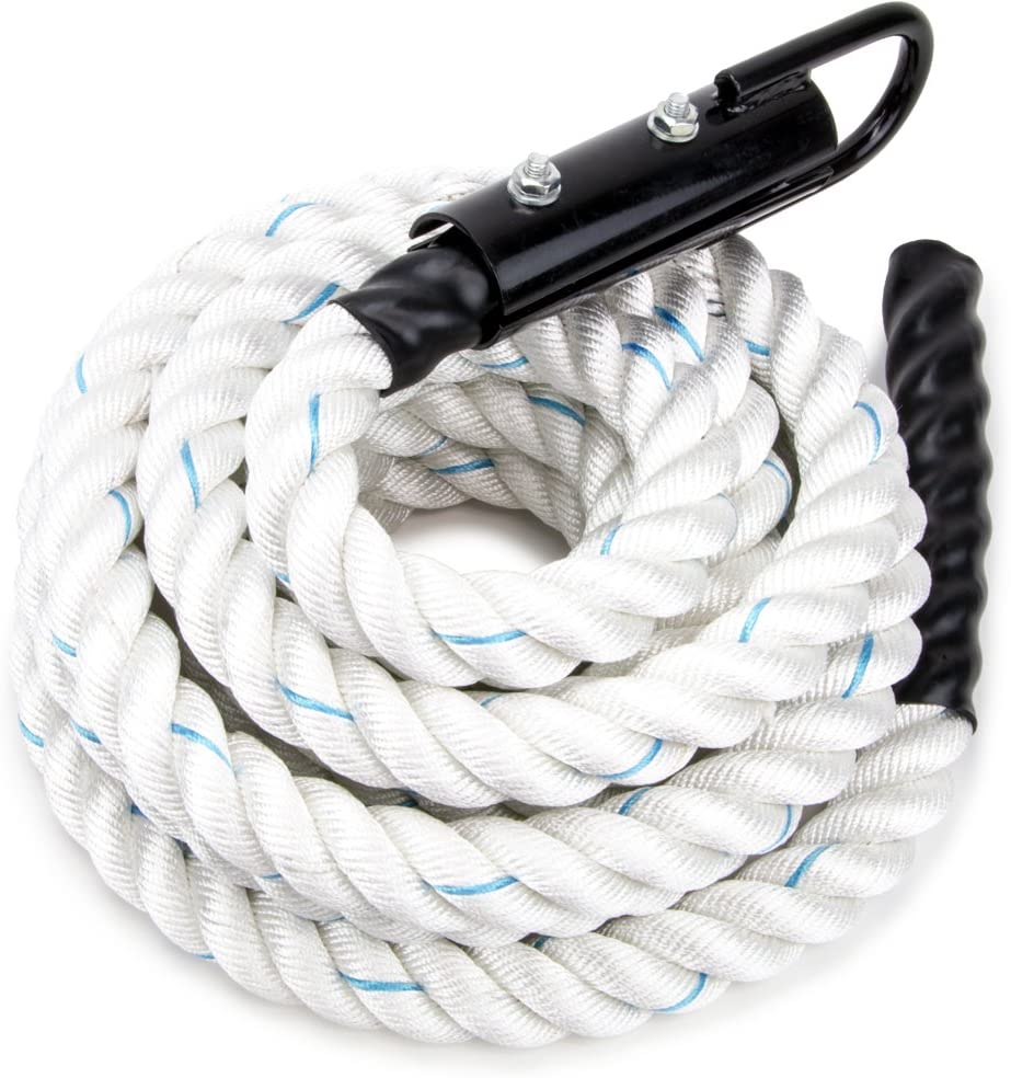 Gym Climbing Rope, 15 ft - White